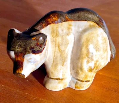 Bjørn, porcellæn