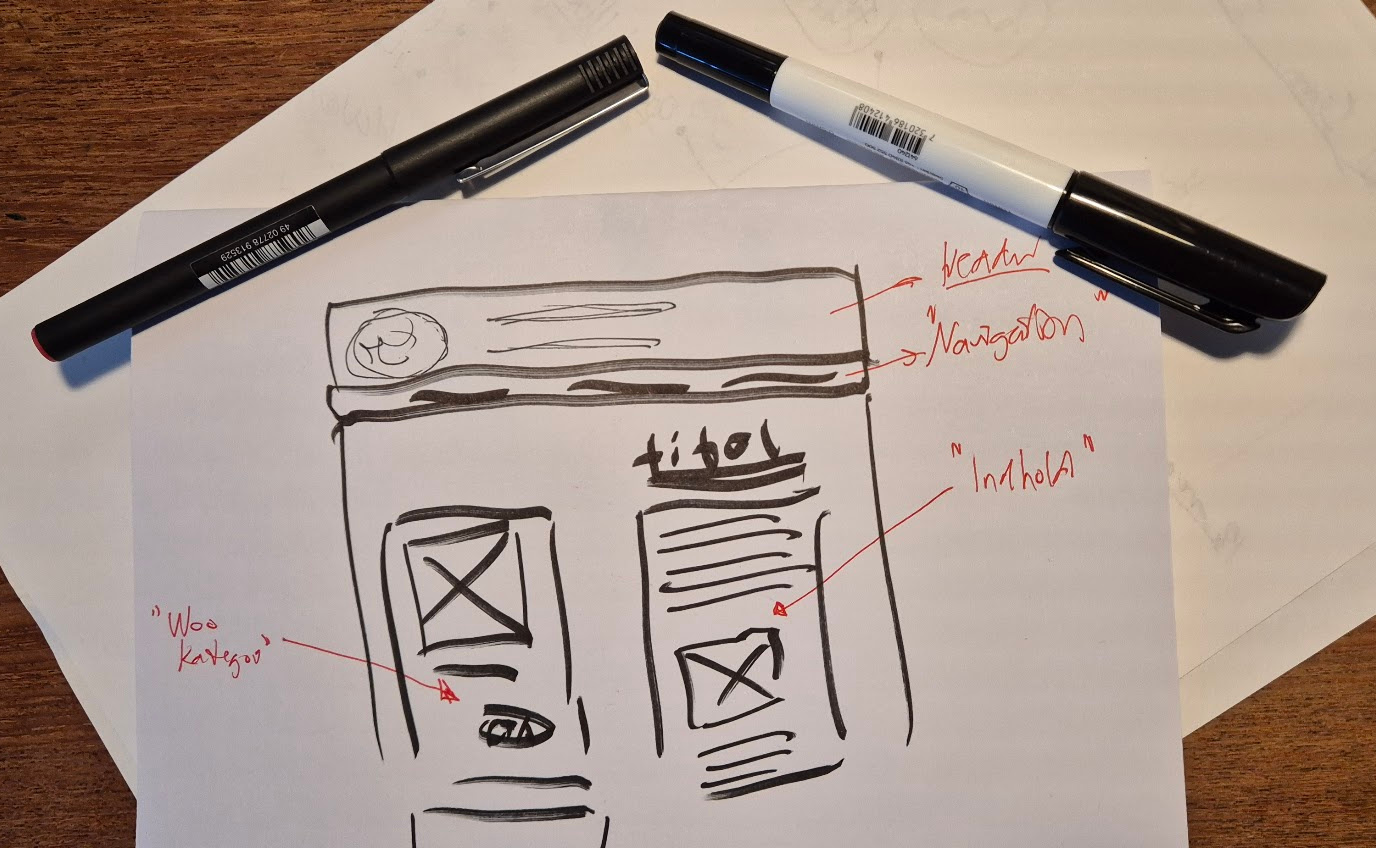 Byg en skabelon til dit website