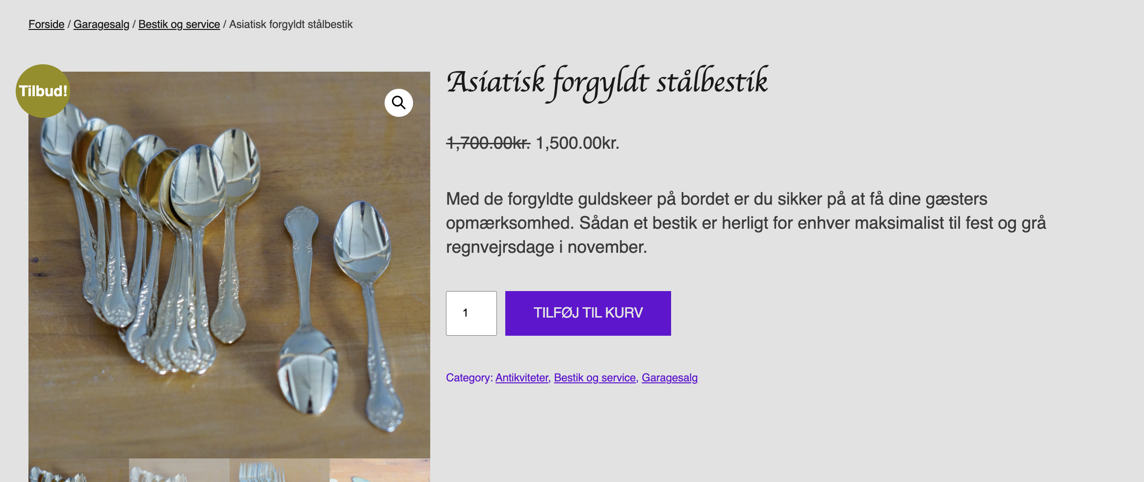 Hvordan linker man til en kategori i Woo?